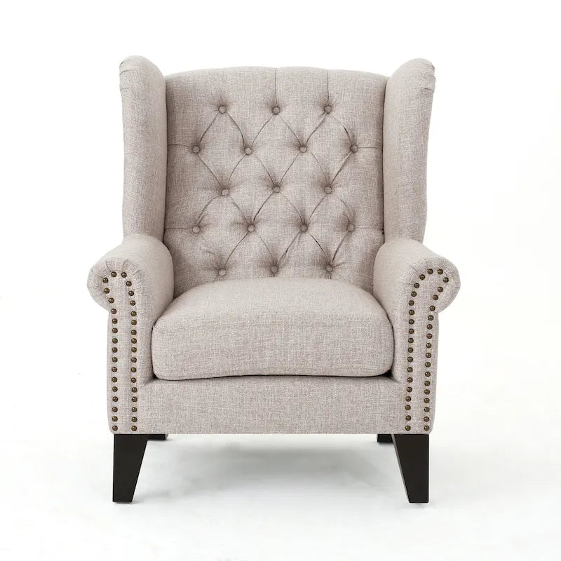Modern Accent Wingback Chair for Living Room, Bedroom, Home Office
