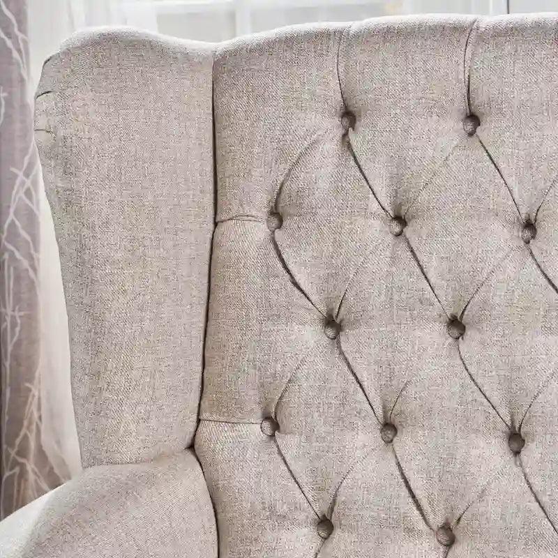 Modern Accent Wingback Chair for Living Room, Bedroom, Home Office