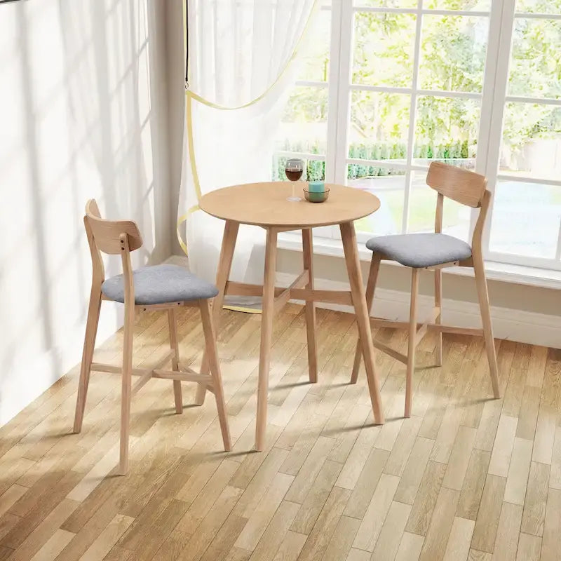 Counter Stools Set of 2, Modern Bar Stools with Backs, Counter Height Bar Stools, Upholstered Counter Chair for Kitchen Island