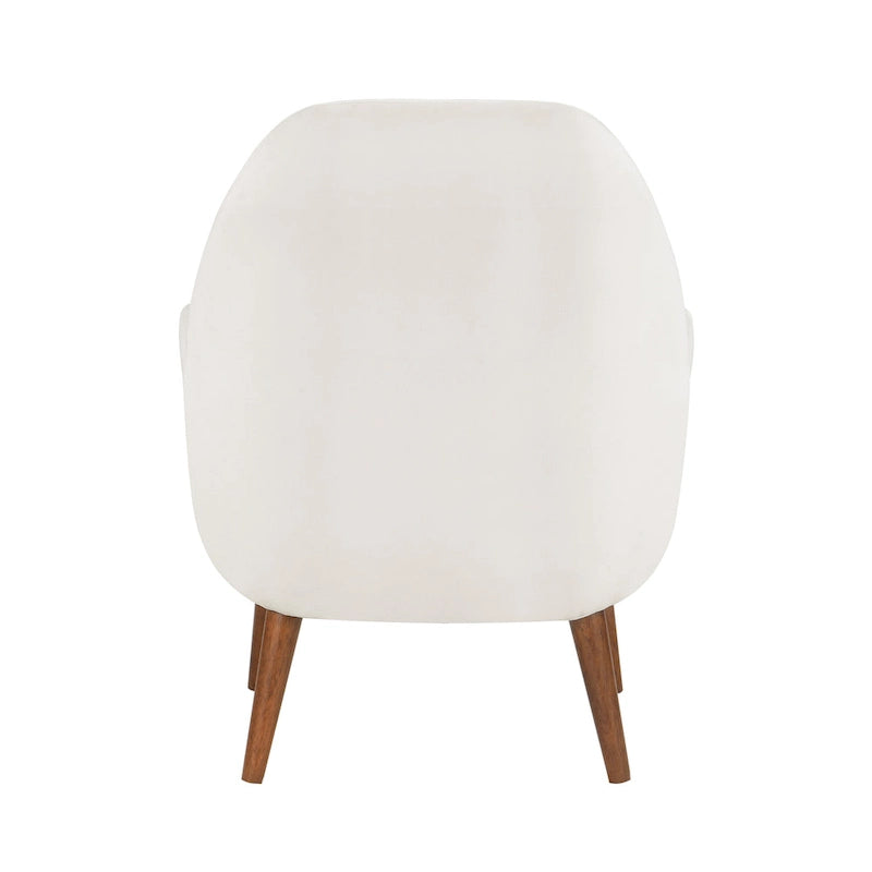 Mid-Century Velvet Arm Chair