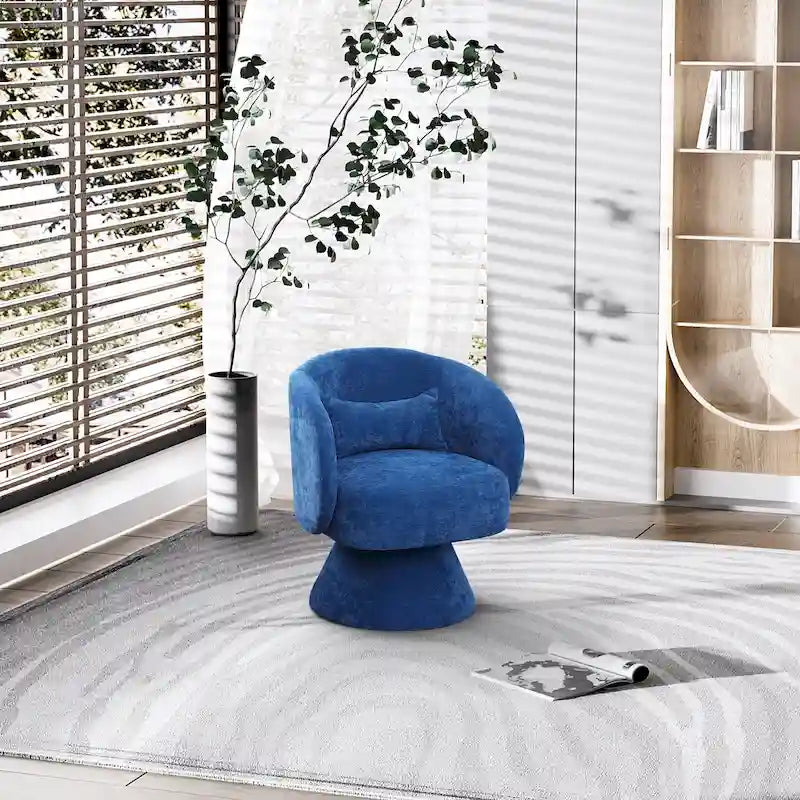 360 Degree Modern Swivel Cuddle Barrel Sofa Chairs