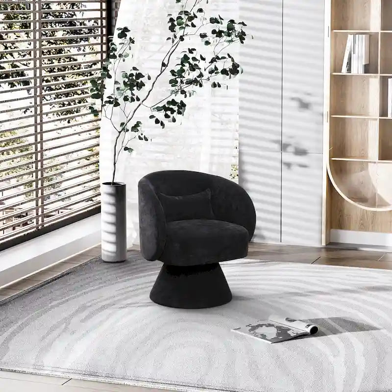 360 Degree Modern Swivel Cuddle Barrel Sofa Chairs