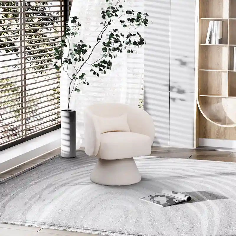 360 Degree Modern Swivel Cuddle Barrel Sofa Chairs