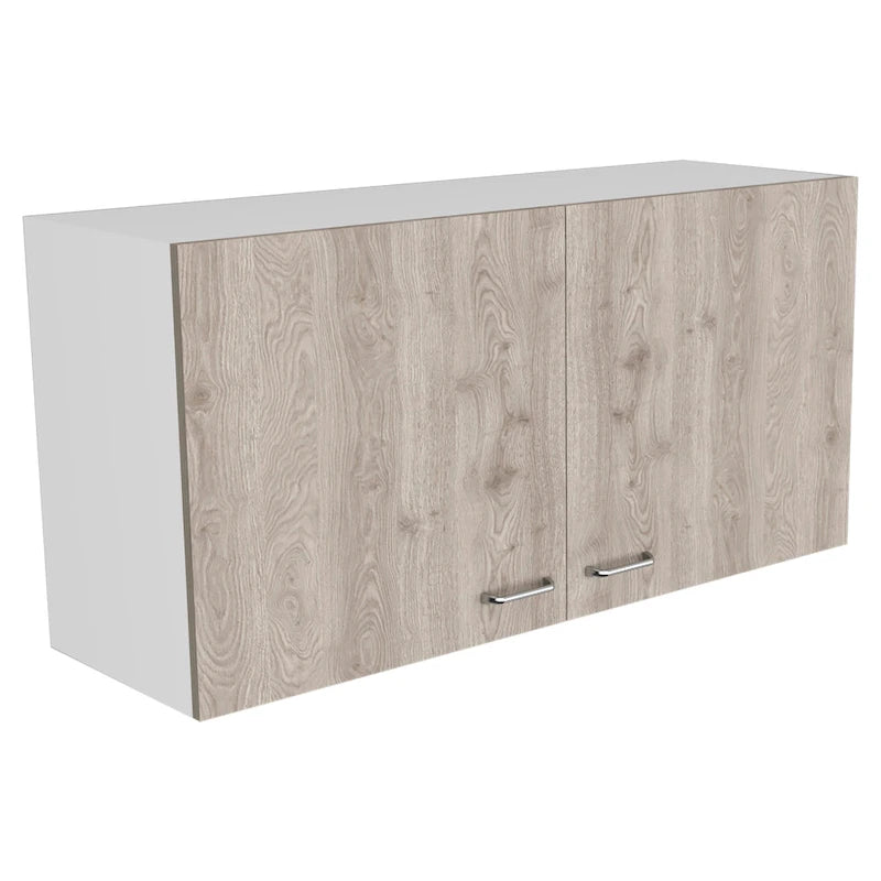 Double Door Wall-Mounted Storage Cabinet for Kitchen, Bathroom or Garage