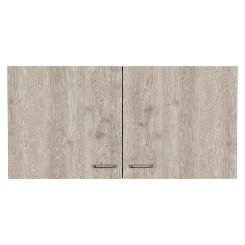 Double Door Wall-Mounted Storage Cabinet for Kitchen, Bathroom or Garage