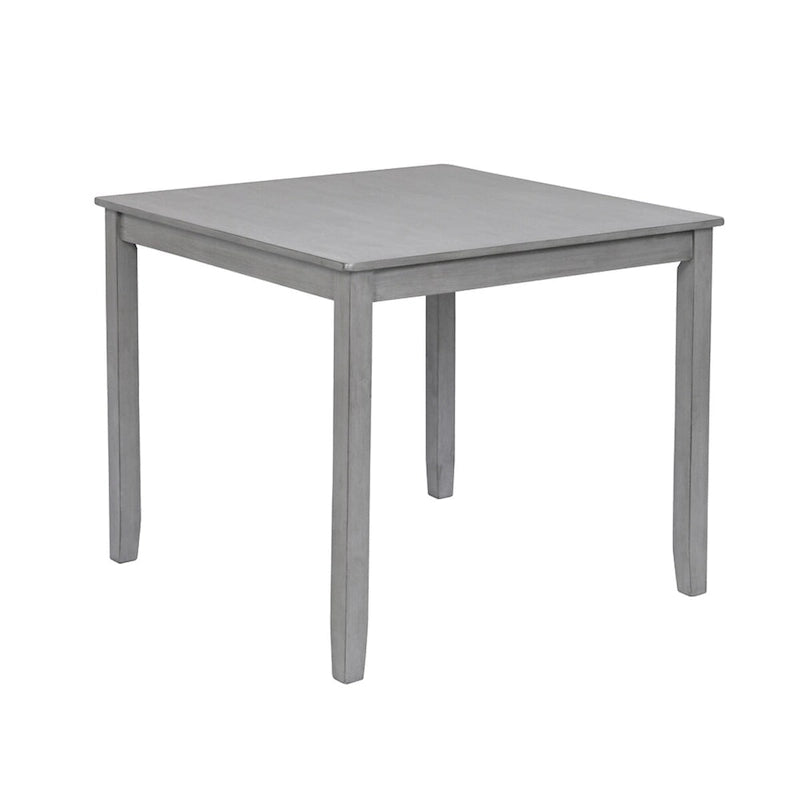 Wooden Dining Square Table, Kitchen Table for Small Space, 4 Person Dining Table