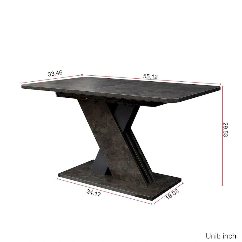 Multifunctional Extendable Dining Console Table for Kitchen