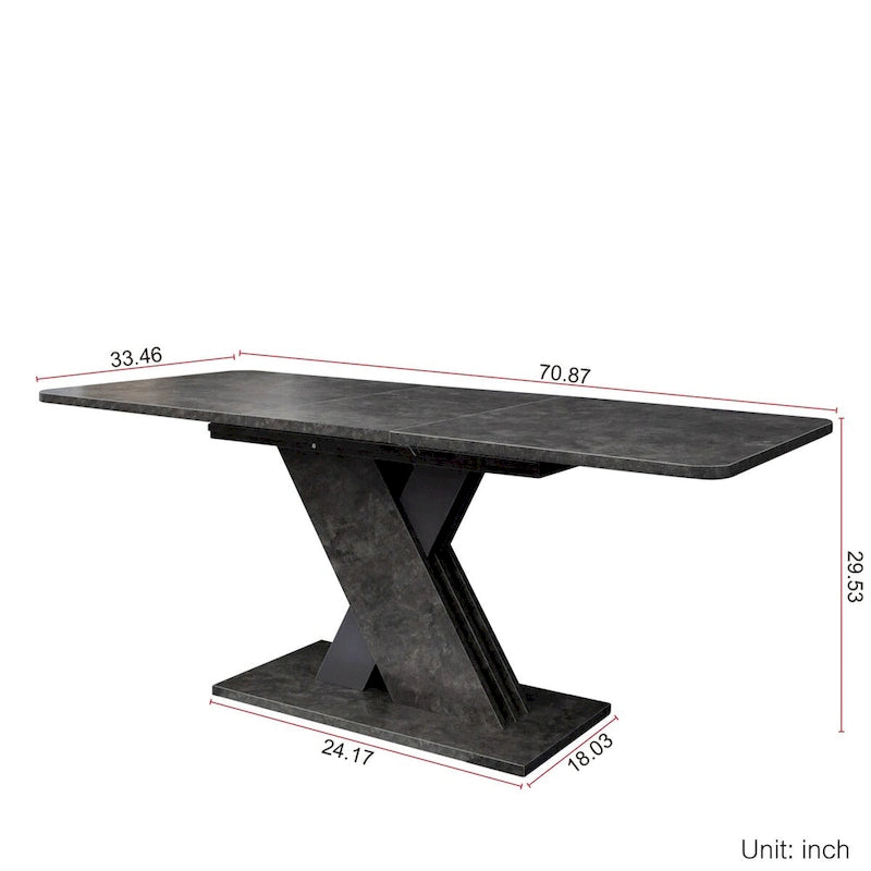 Multifunctional Extendable Dining Console Table for Kitchen