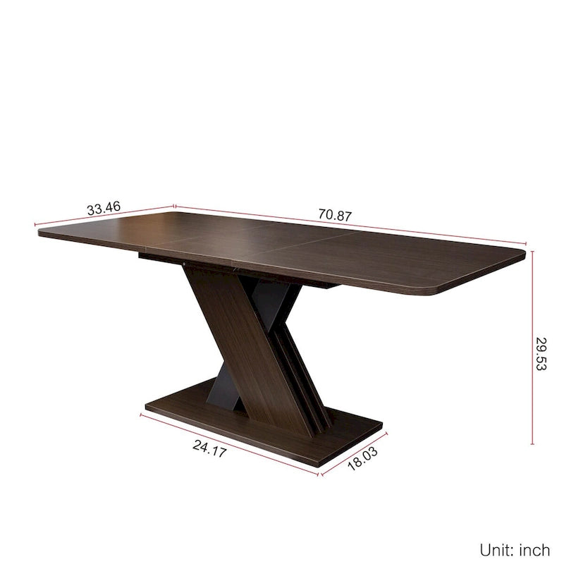 Multifunctional Extendable Dining Console Table for Kitchen