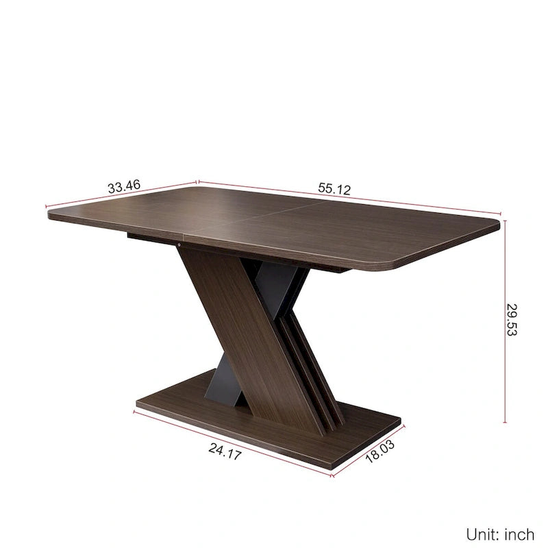 Multifunctional Extendable Dining Console Table for Kitchen